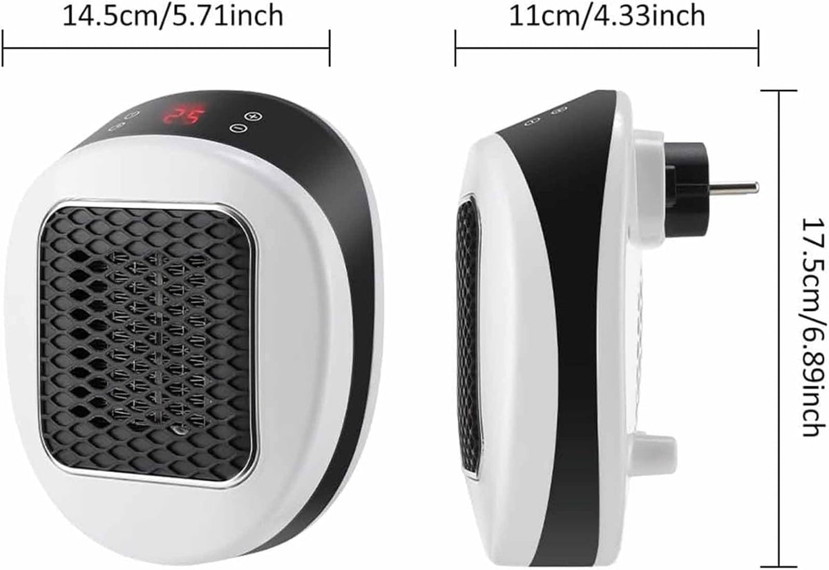 LunaHeater Portable Electric Heater 600W