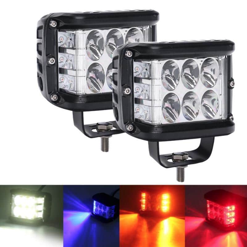 Side Shooter Strobe Lights for Truck ATV Boat