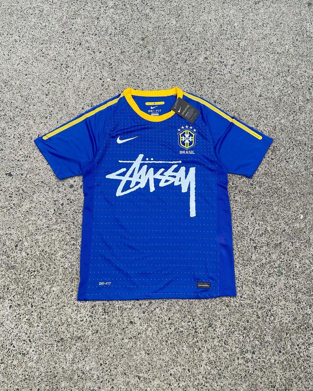 Stussy x Brazil-shirt – gelimiteerde editie