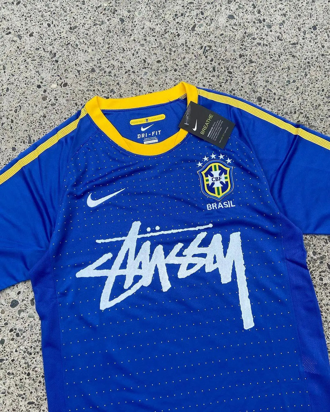 Stussy x Brazil-shirt – gelimiteerde editie