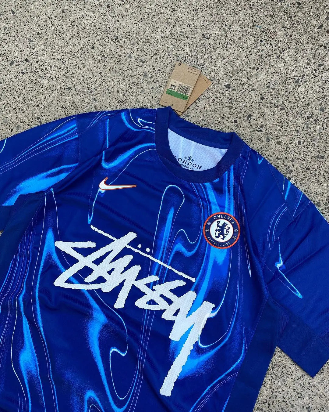 Maglia Stüssy x Chelsea – Edizione limitata