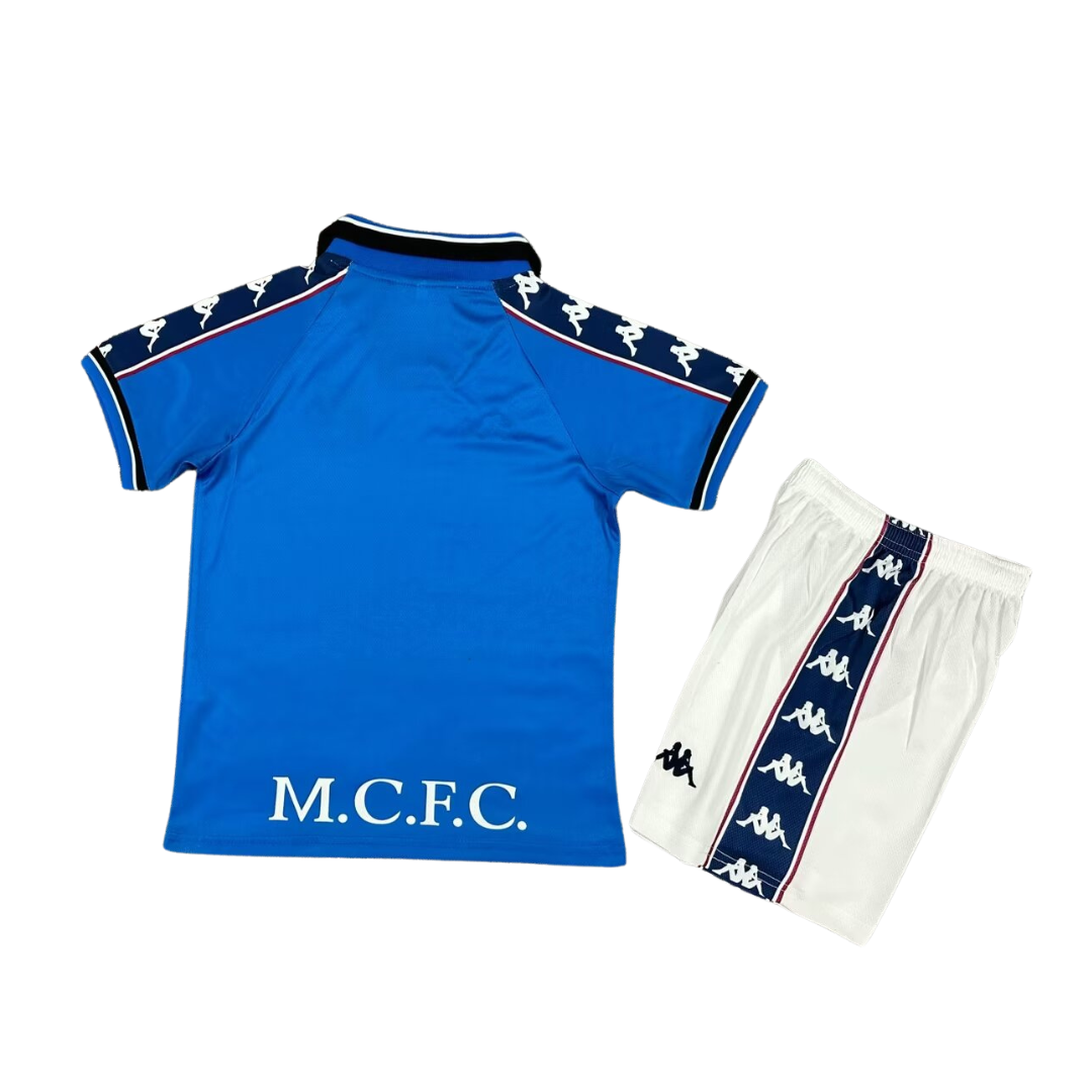 Ensemble enfant domicile de Manchester City 1997-1998