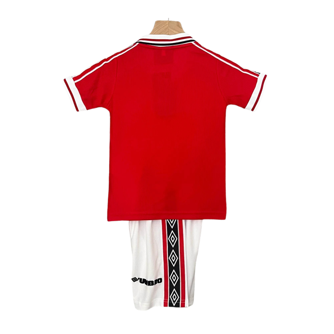 Tenue domicile enfant de Manchester United 1998-1999