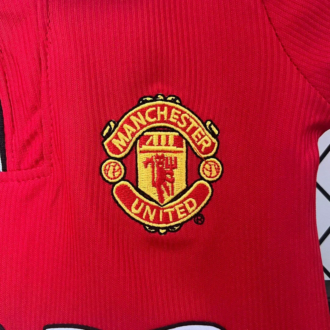 Tenue domicile enfant de Manchester United 1998-1999