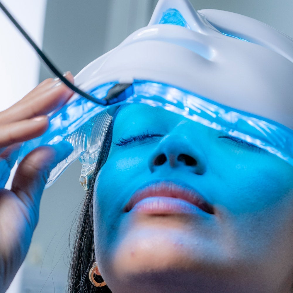 Glokore Photonic LED Facial Mask, 7 Colors, Skin Rejuvenation, Acne Treatment