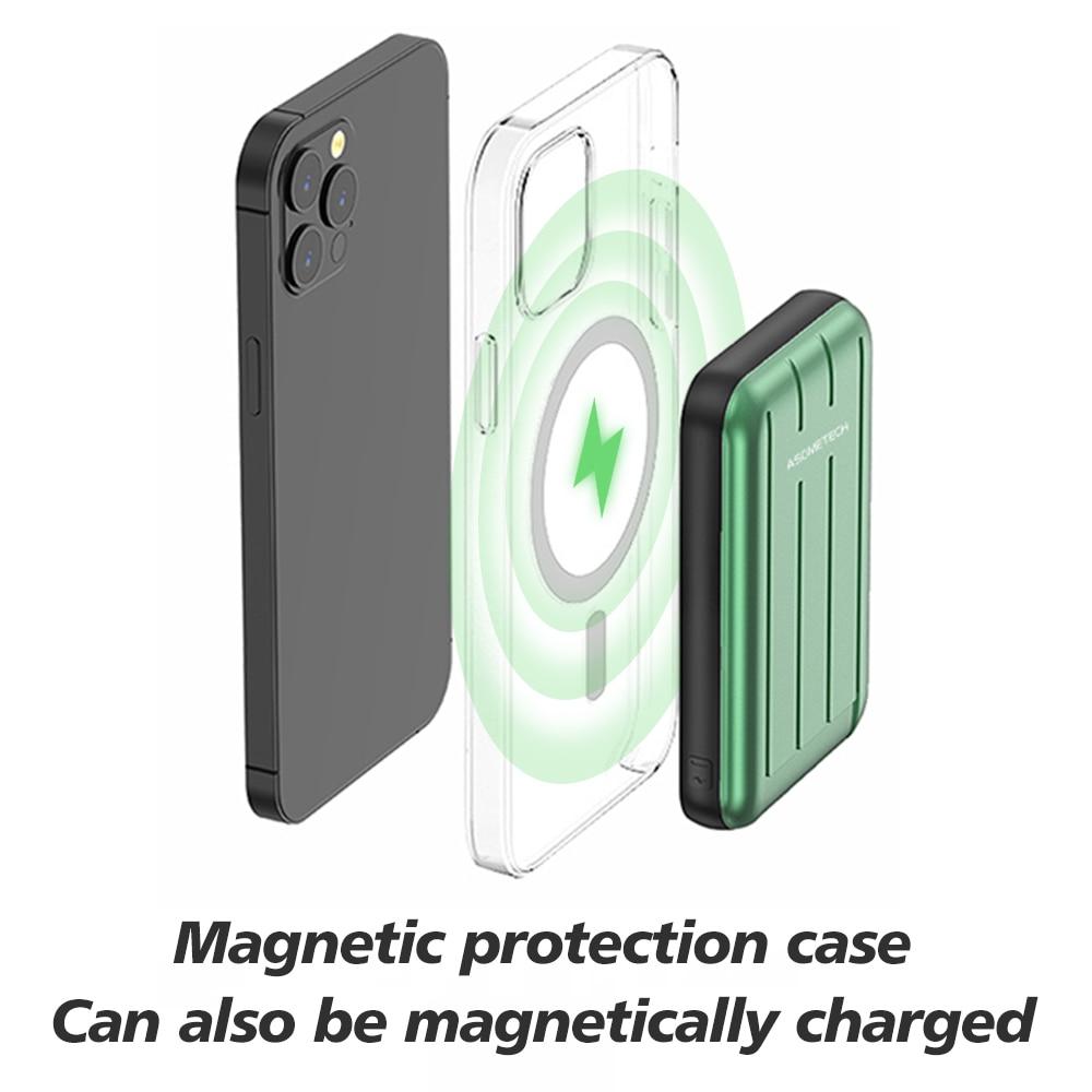 Charge Fast™ MagSafe Ultra-Thin Magnetic Wireless Charging Power Bank 5000mAh