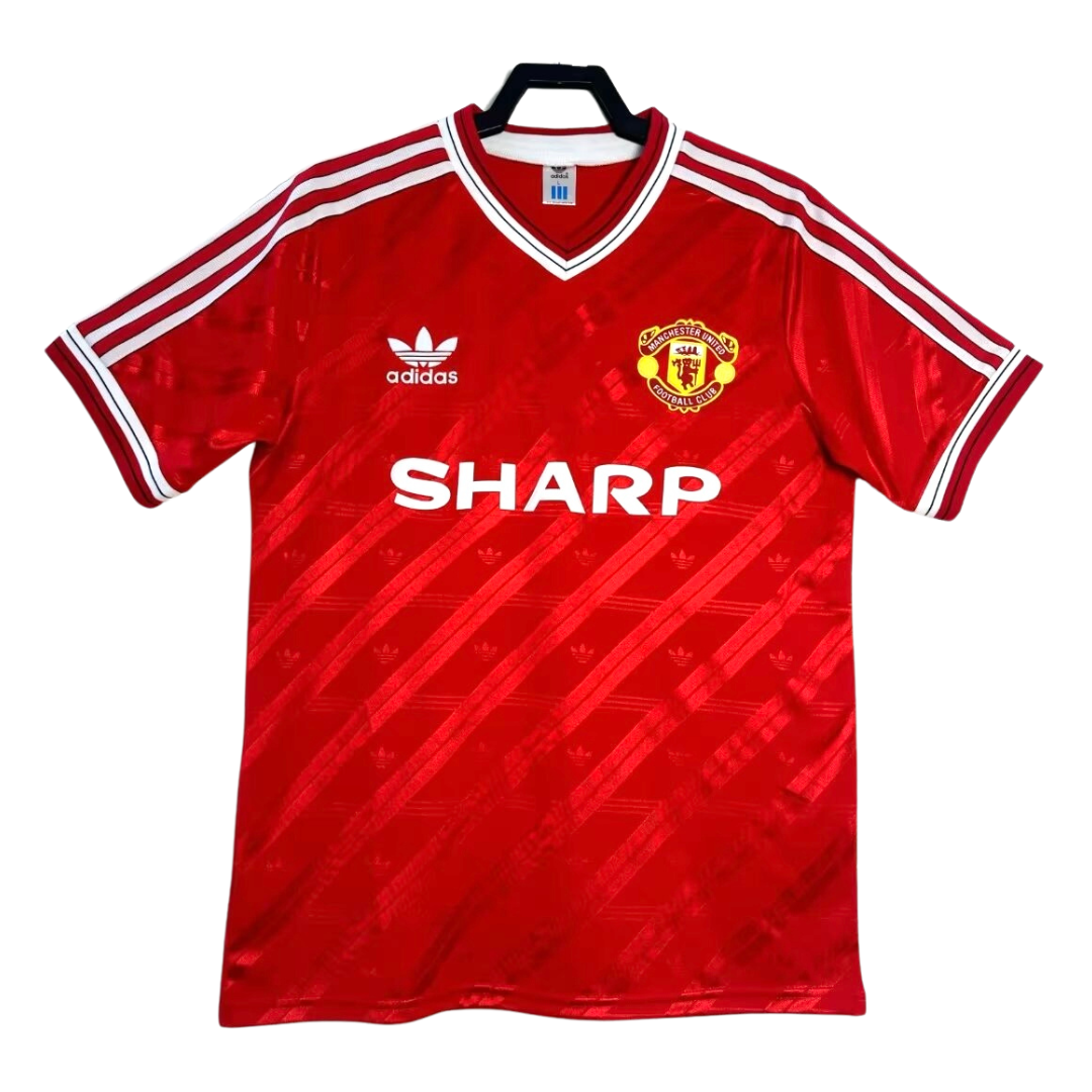 Manchester United-thuisshirt - 1986-1988