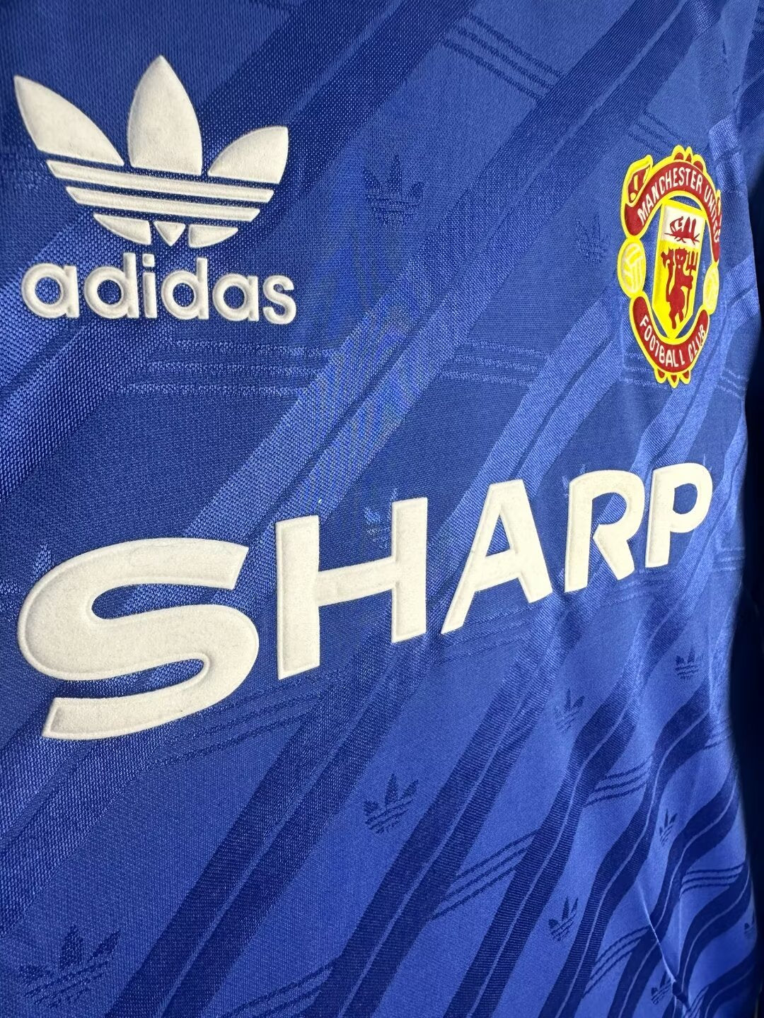 Maglia da trasferta a maniche lunghe del Manchester United - 1986-88