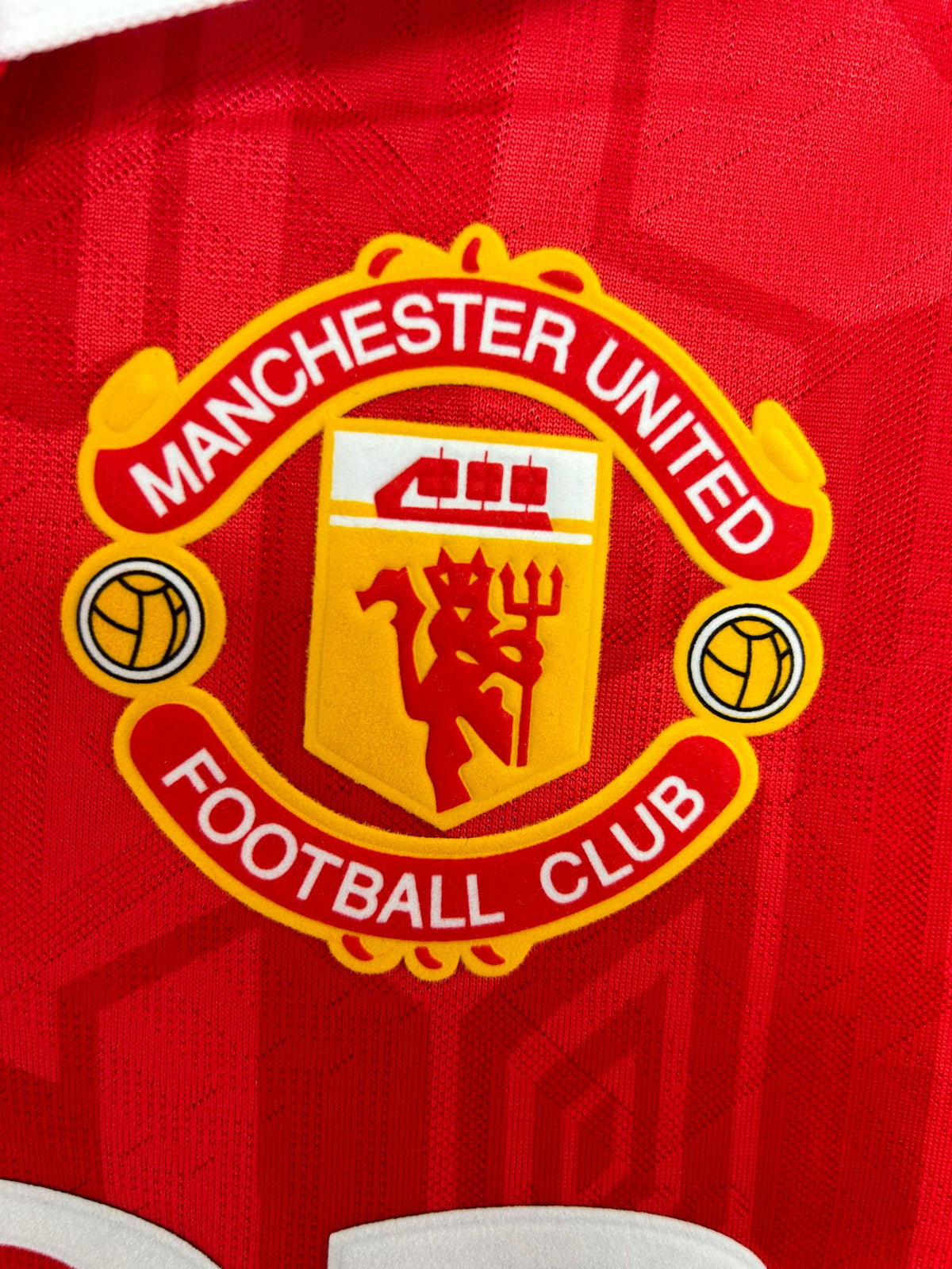 Maillot domicile à manches longues de Manchester United - 1992-94