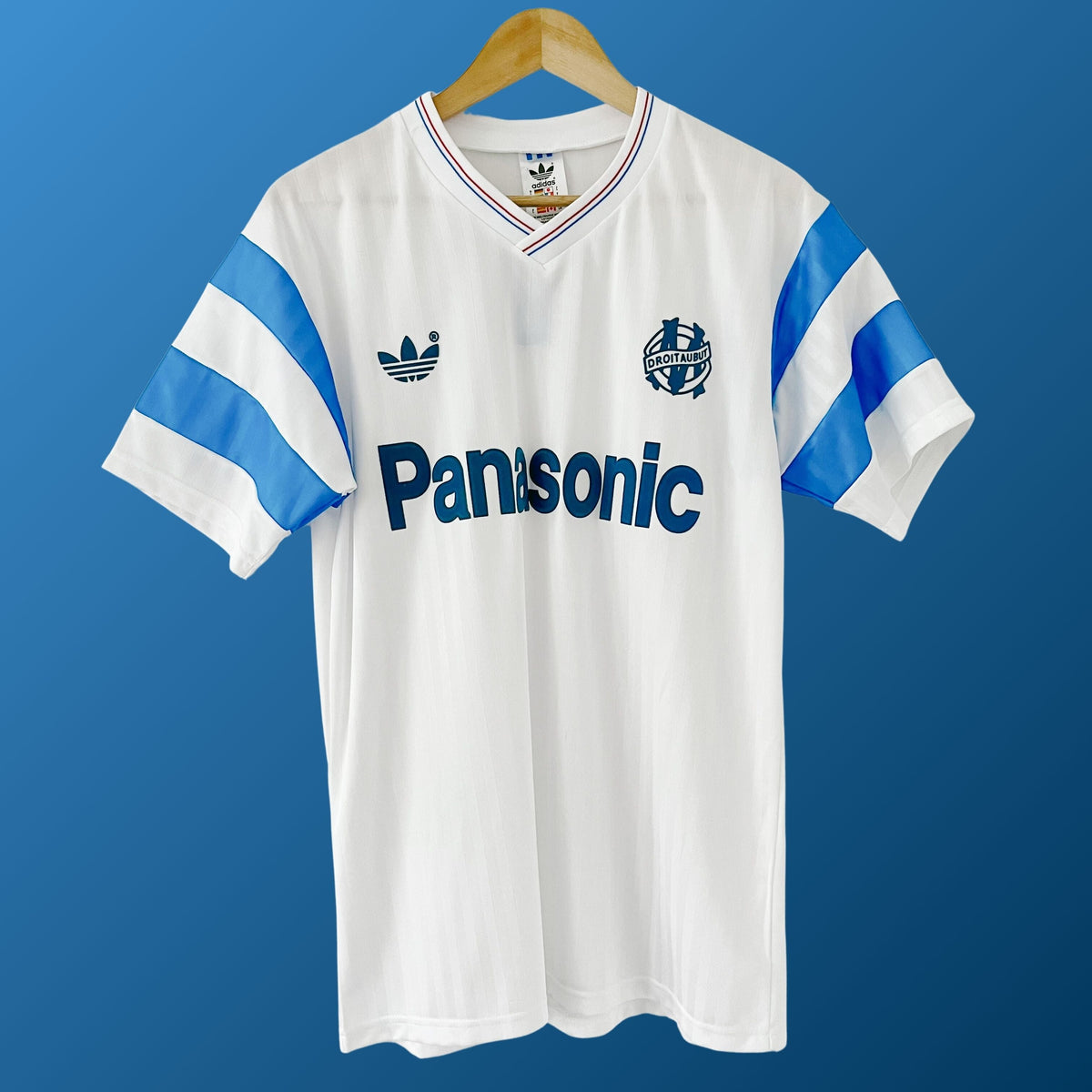Retro Olympique Marseille-thuisshirt 1990-91