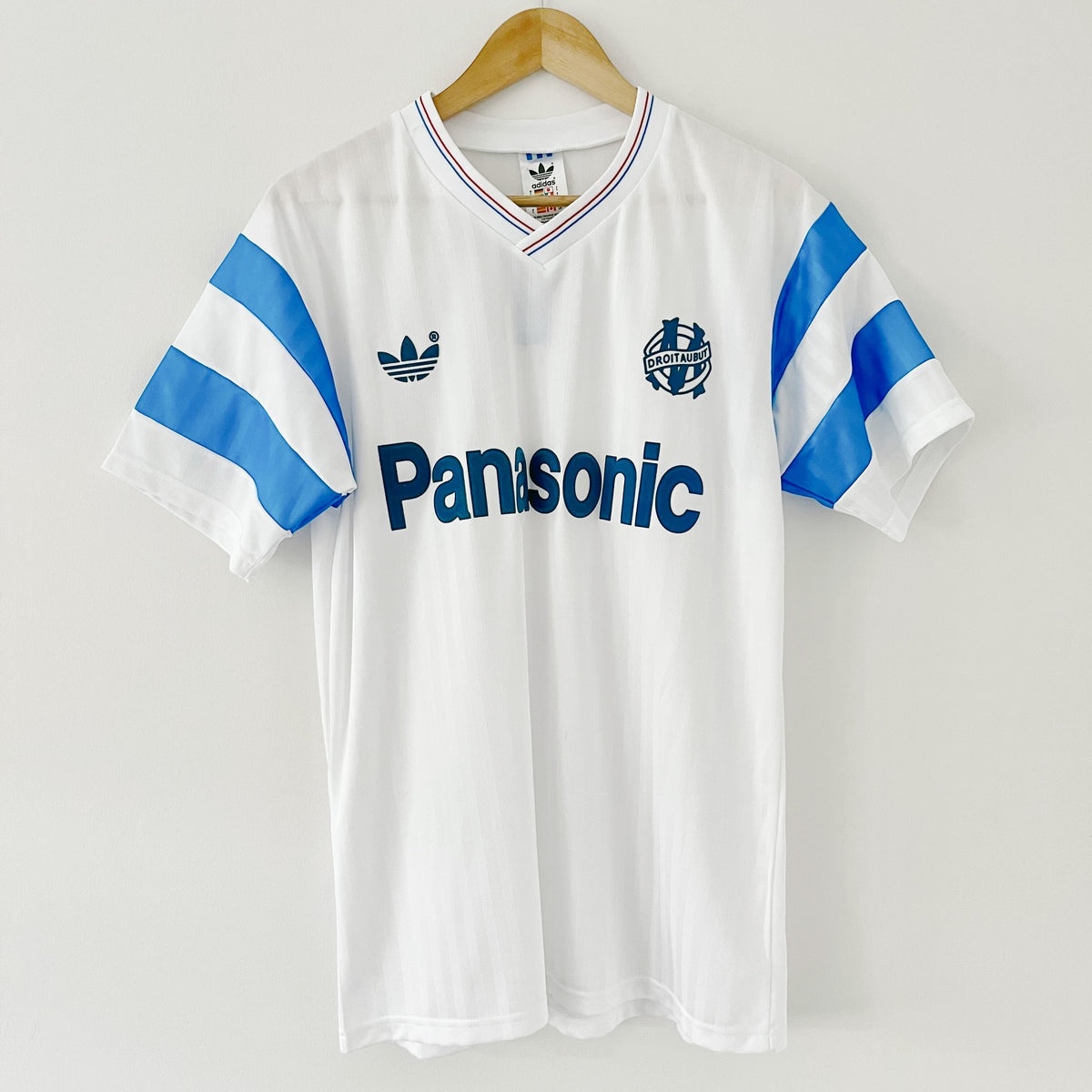 Retro Olympique Marseille-thuisshirt 1990-91