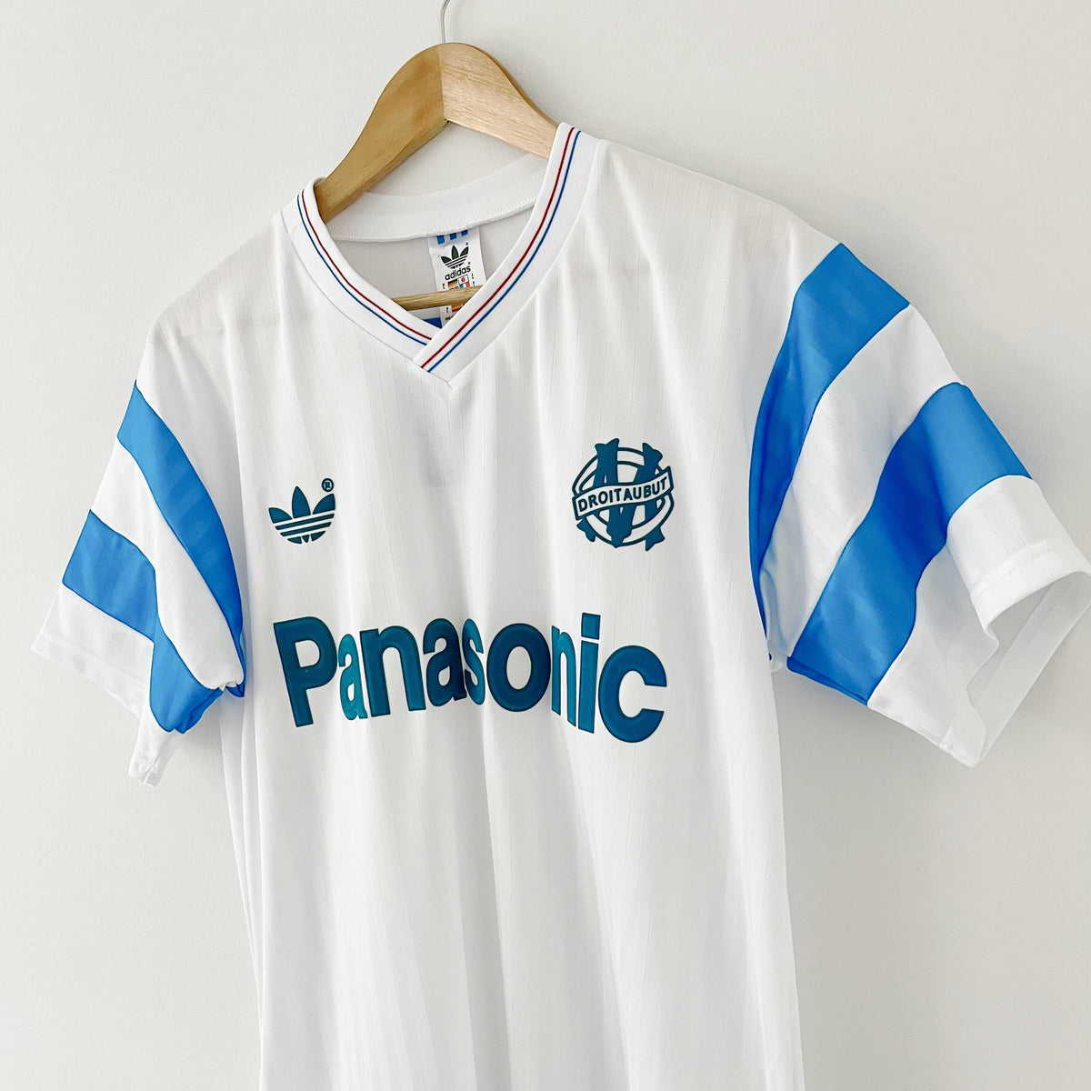 Retro Olympique Marseille-thuisshirt 1990-91