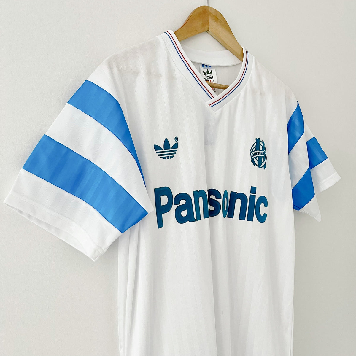 Retro Olympique Marseille-thuisshirt 1990-91