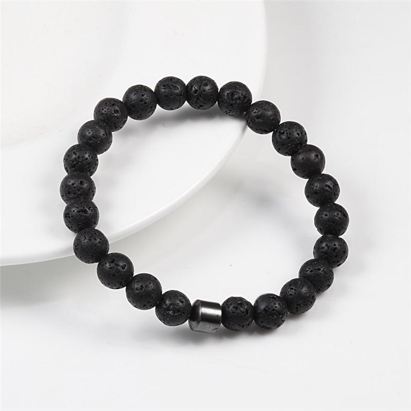 Anti-Swelling Black Obsidian Bracelet