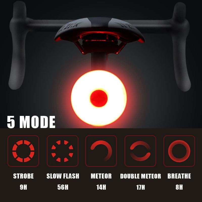 Mini LED Bicycle Tail Light Warning Light