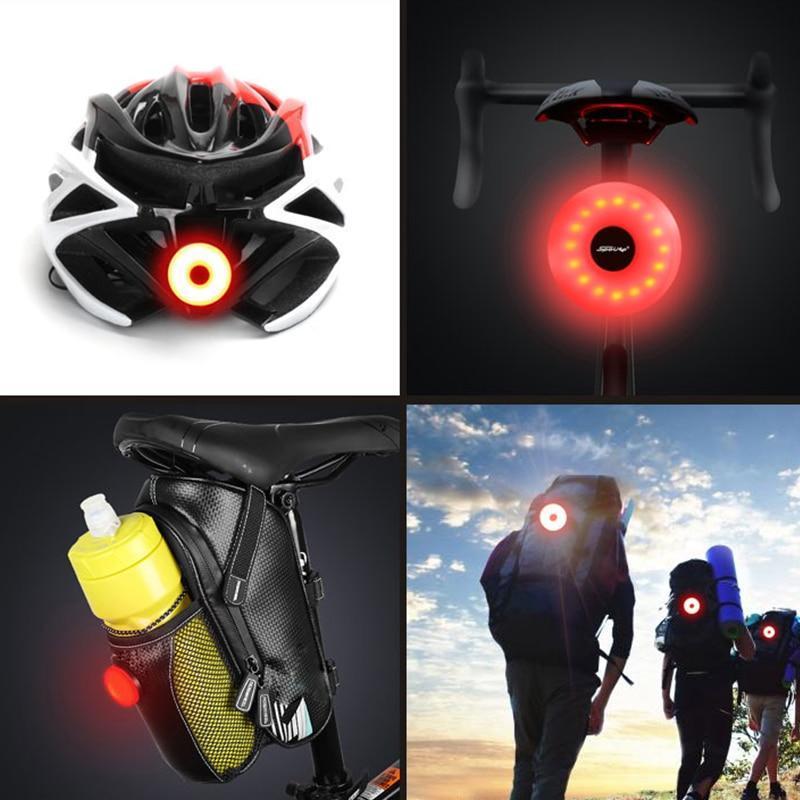 Mini LED Bicycle Tail Light Warning Light