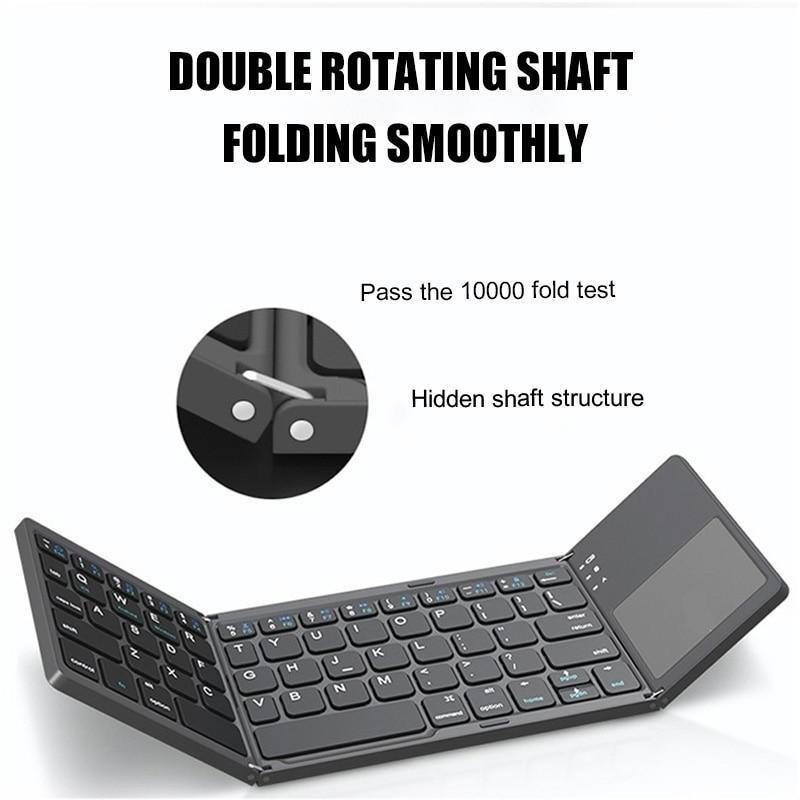 Wireless Bluetooth Foldable Keyboard