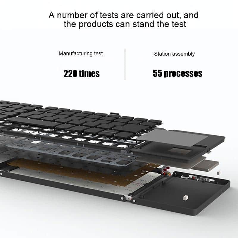 Wireless Bluetooth Foldable Keyboard