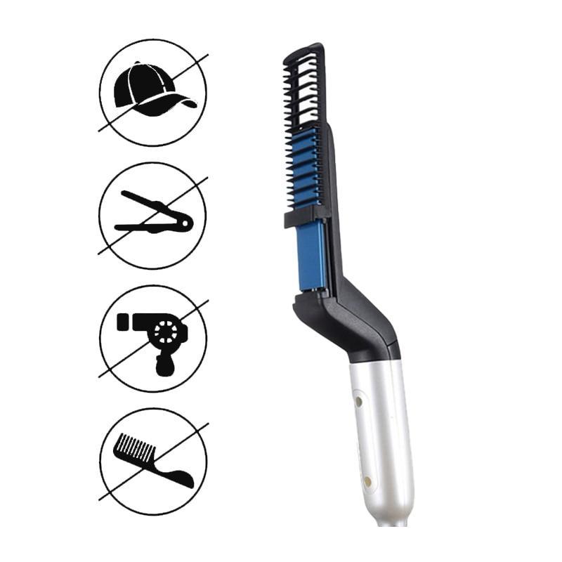 Multifunctional Hair Comb Beard Straightener