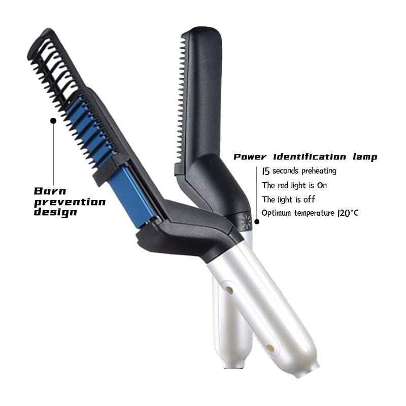 Multifunctional Hair Comb Beard Straightener