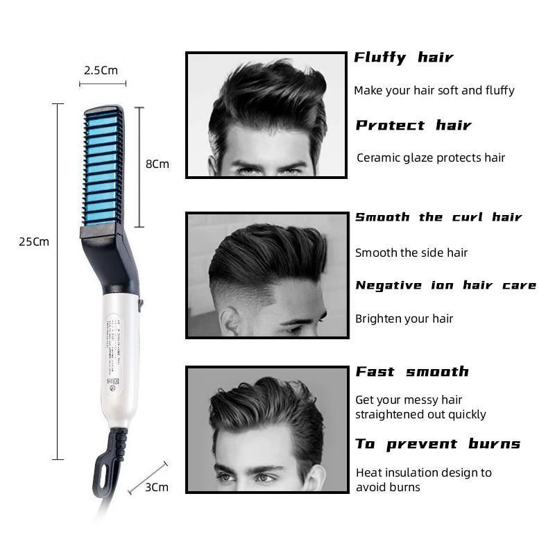 Multifunctional Hair Comb Beard Straightener