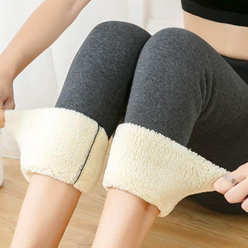 High Waist Thermal Warm Pants