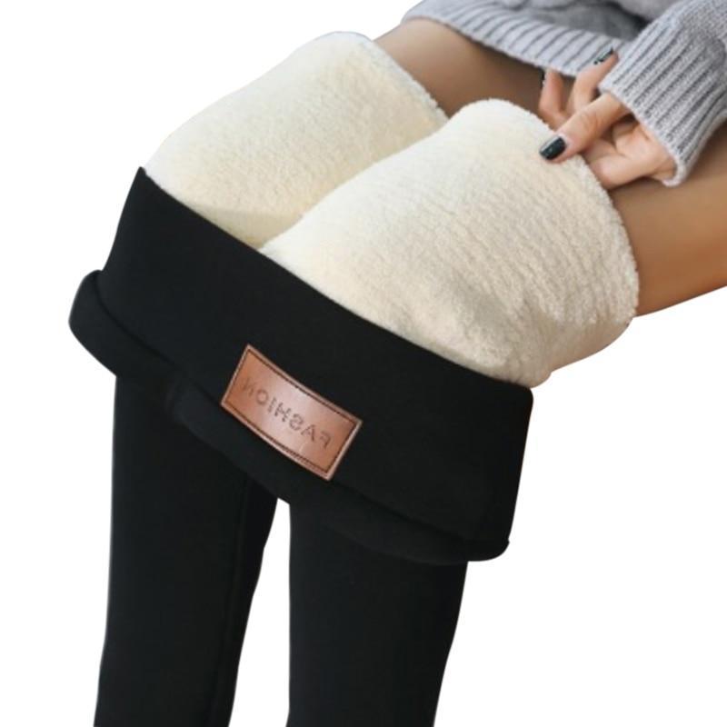 High Waist Thermal Warm Pants