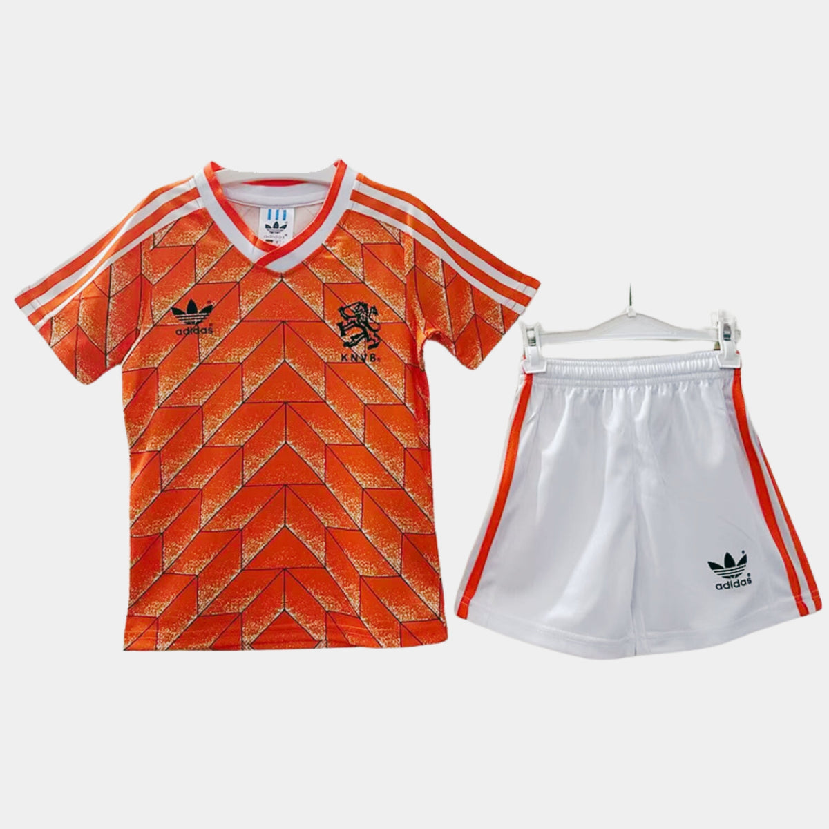 Maillot enfant rétro des Pays-Bas Euro 1988 Domicile