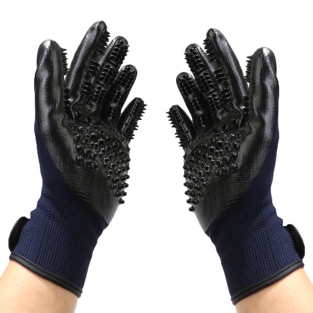 Hirundo® Pet Grooming Gloves For Cats, Dogs & Horses
