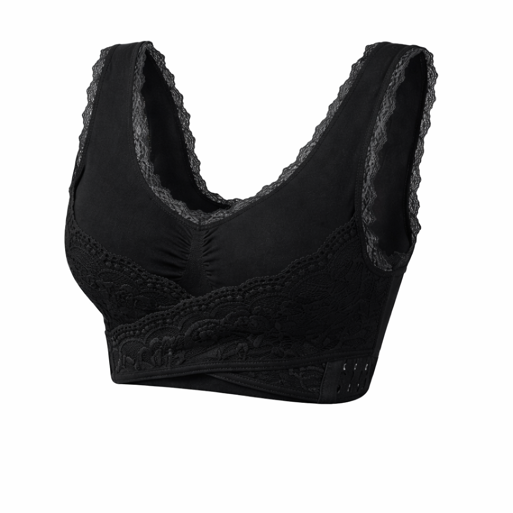 Push-up bra without underwire