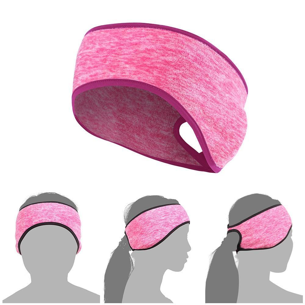 Fleece Ponytail Headband