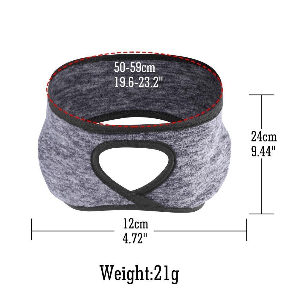 Fleece Ponytail Headband