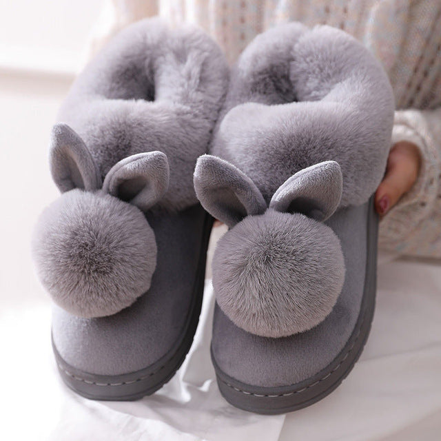 Fluffy pantoufles – huggie