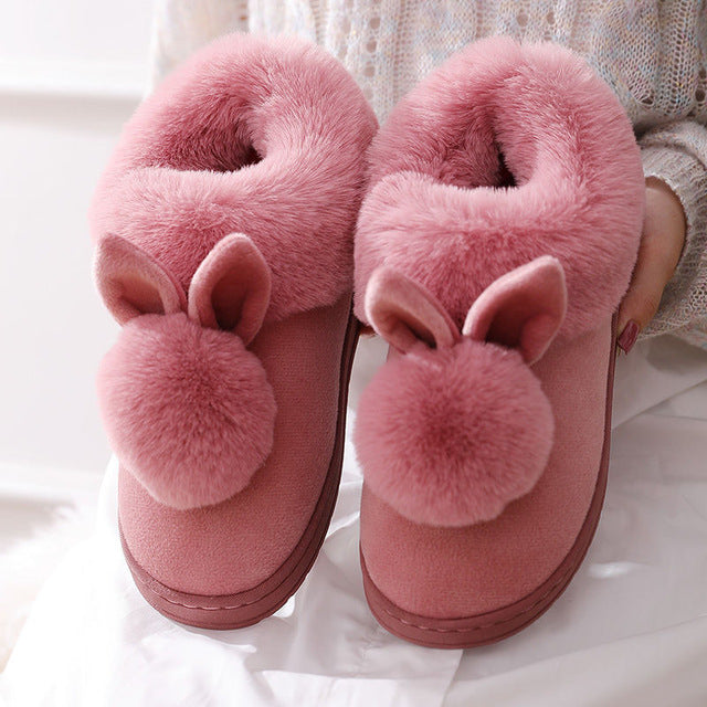 Fluffy pantoufles – huggie
