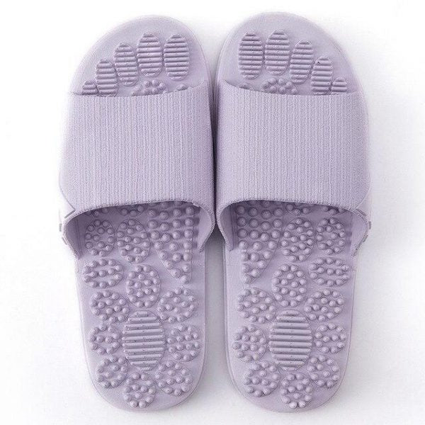 Reflexology sandals for blood circulation