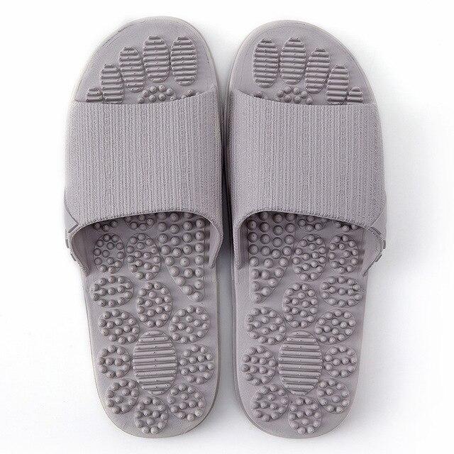 Reflexology sandals for blood circulation