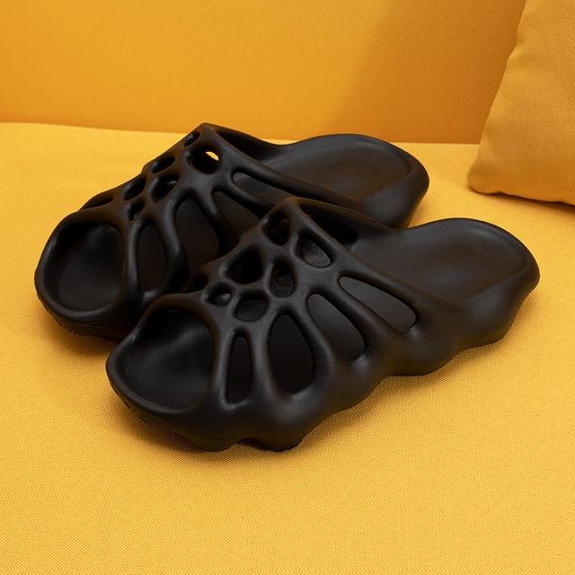 Breathable summer slippers for women
