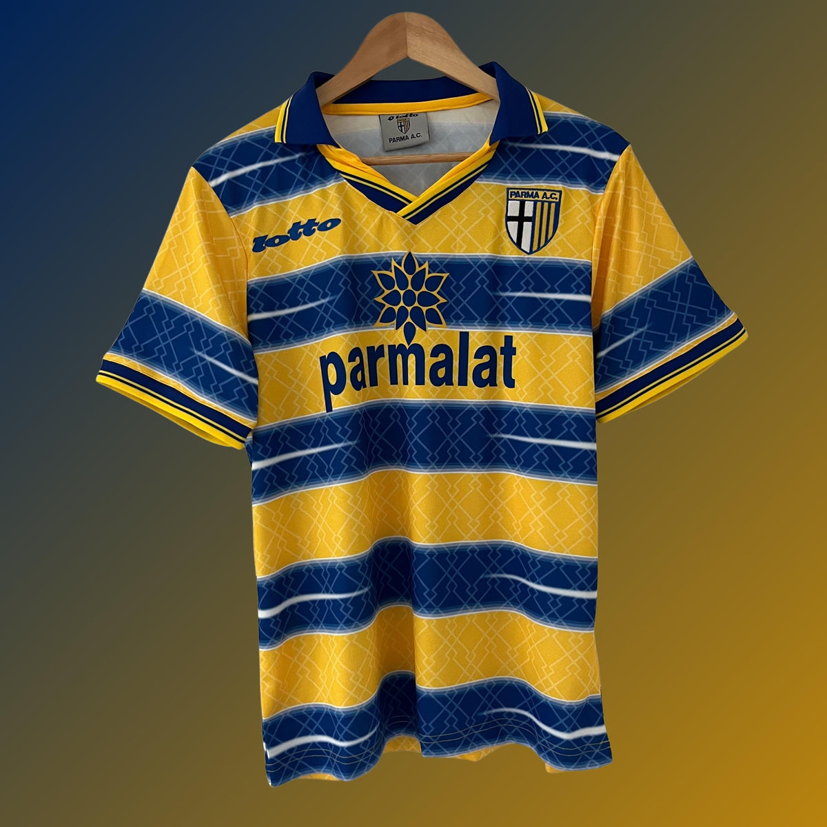 Maillot domicile rétro du Parma AC 1998-99