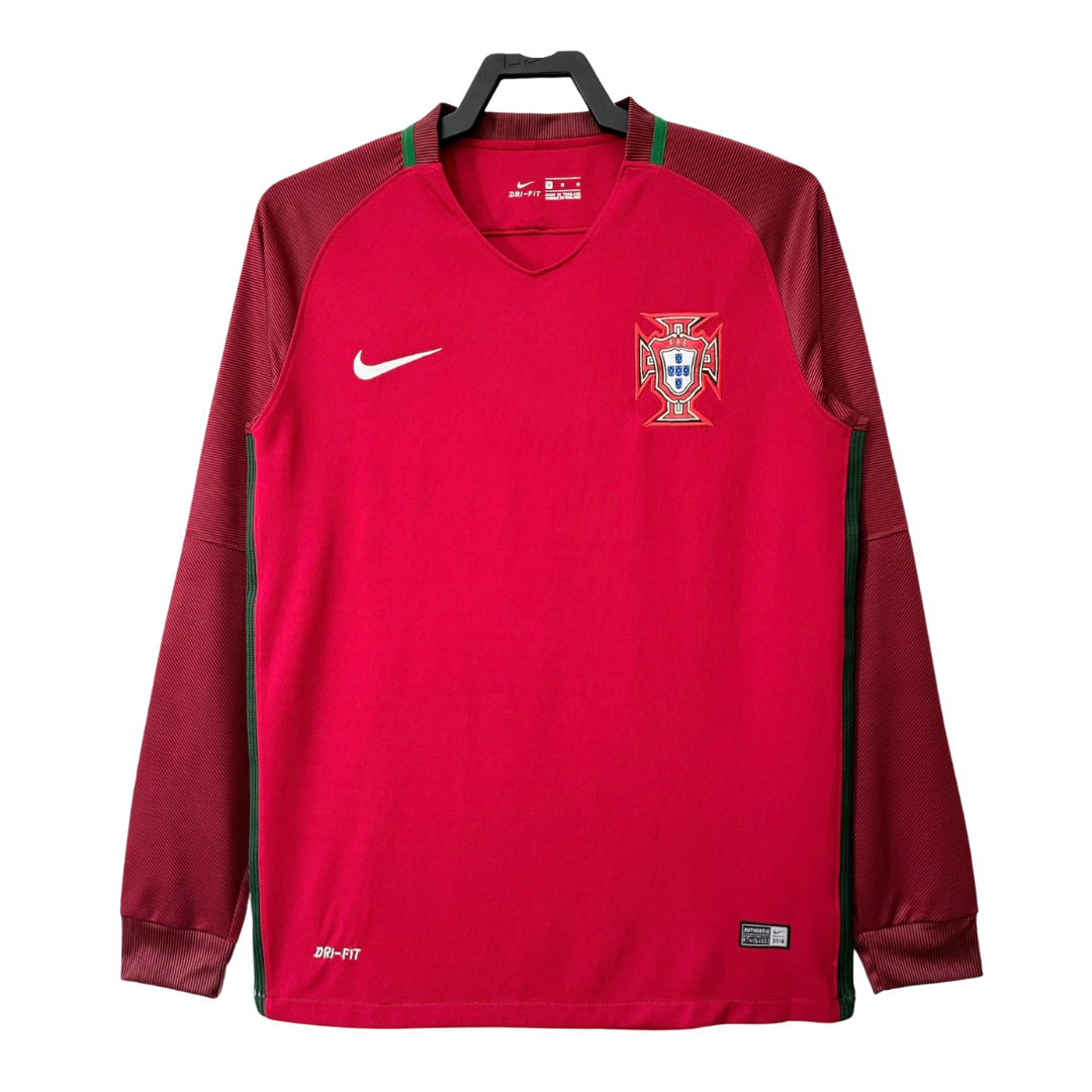 Maillot domicile à manches longues du Portugal - 2016