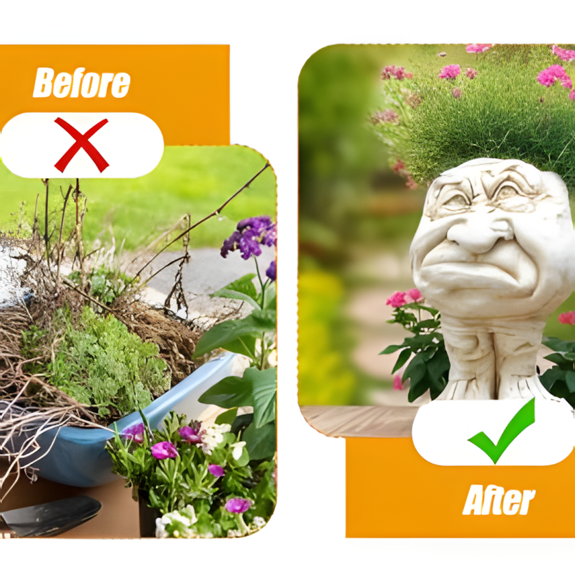 Ribili Joy Planter Flower Pot Sculpture