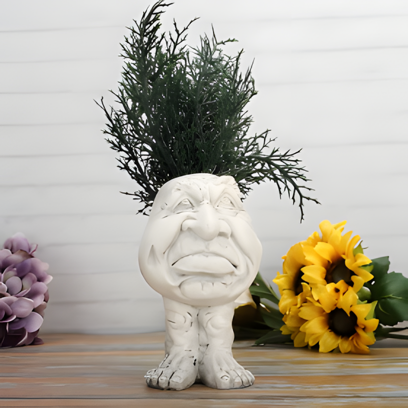 Ribili Joy Planter Flower Pot Sculpture