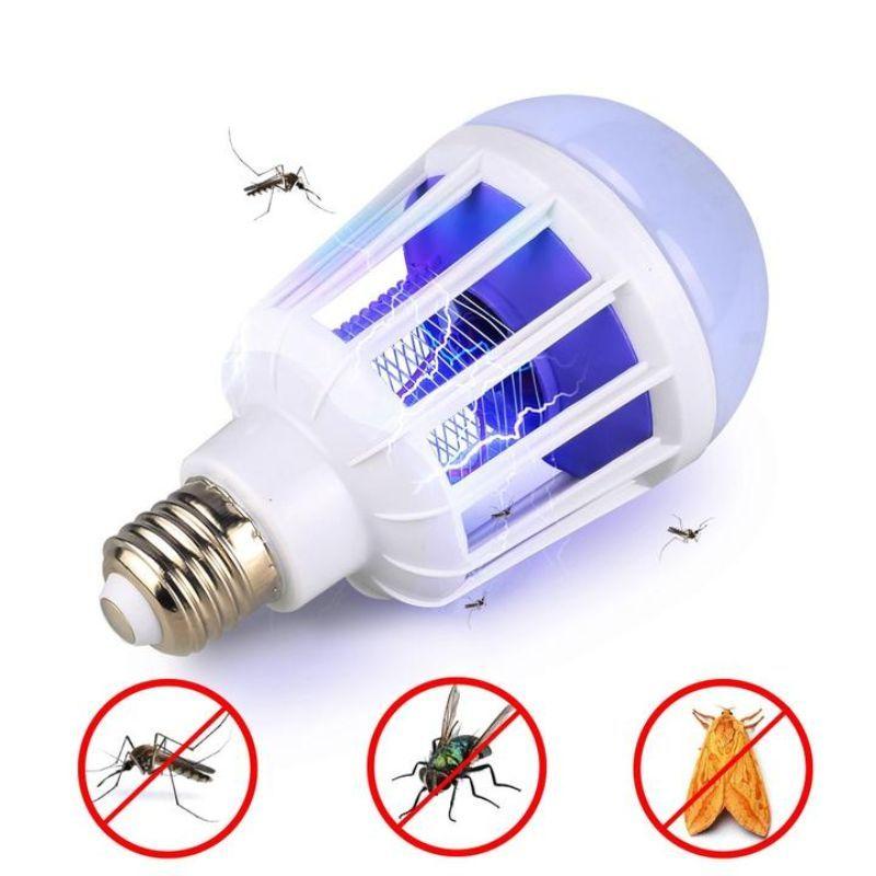 2 in 1 LED and UV mosquito repellent bulb