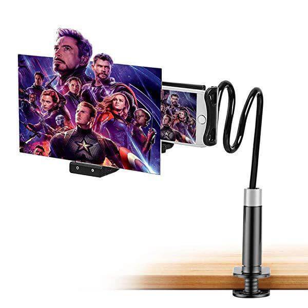 PROJHONE™ Magnifying Glass 360° Flexible Arm Screen