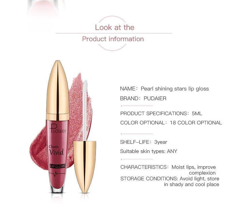 18 Color Diamond Shiny Long Lasting Lipstick