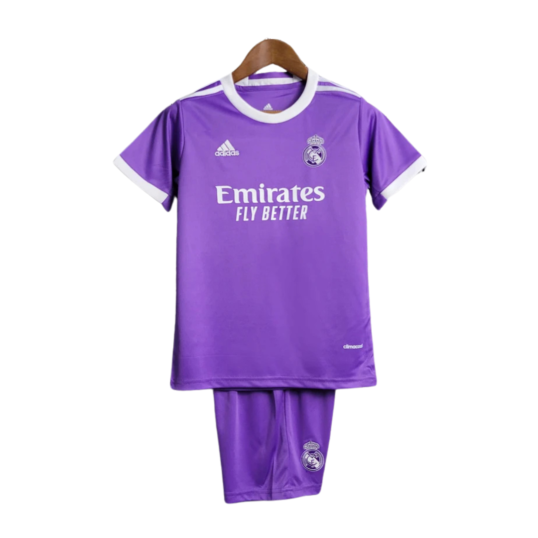 Real Madrid uitshirt 2017-2018 - KINDERSET