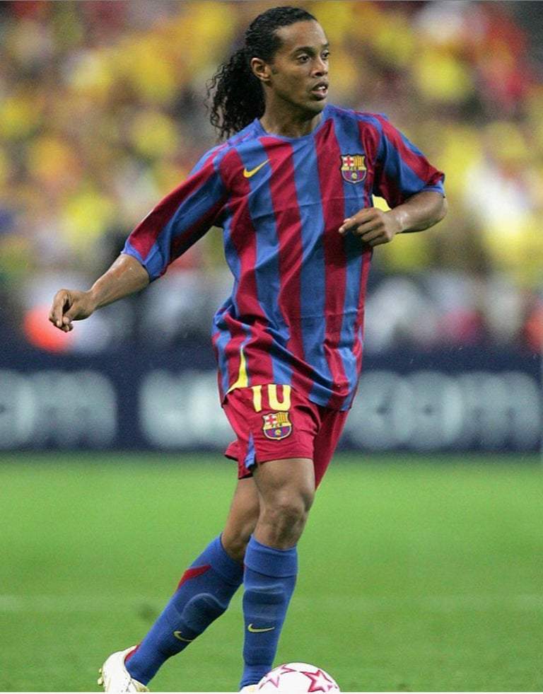 Barcelona 2005/06 thuisshirt X Ronaldinho