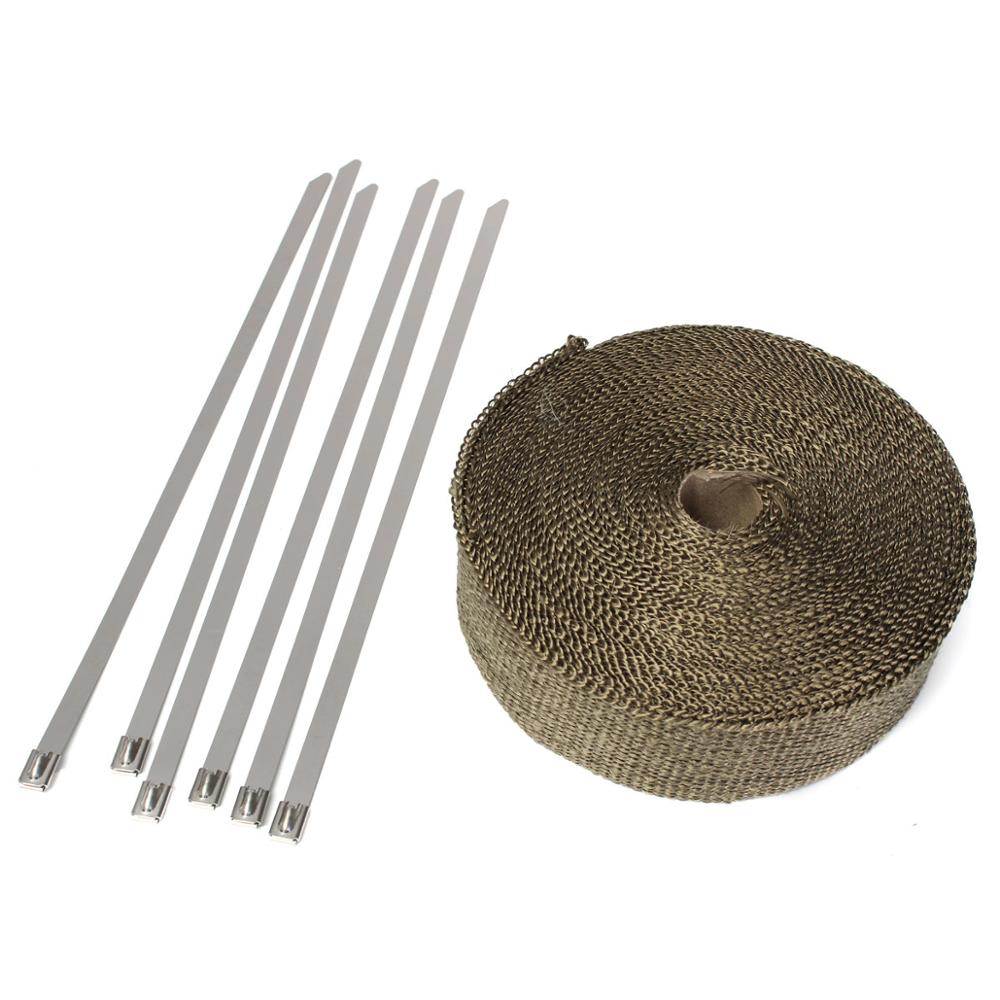 Exhaust heat strip