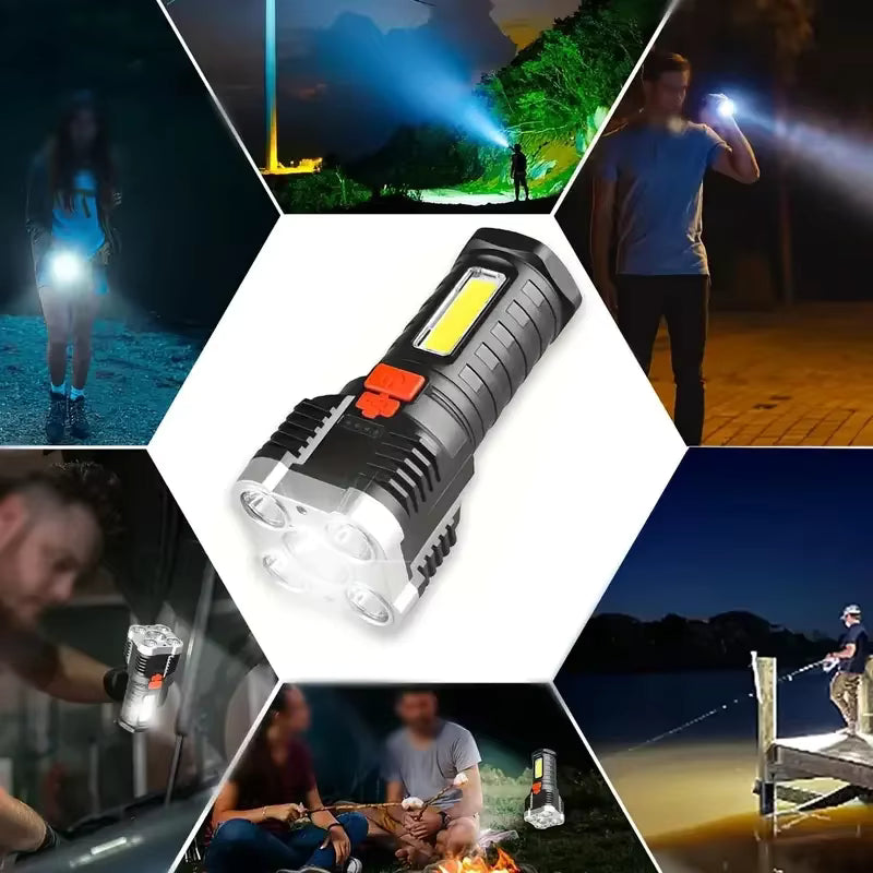 ForceFlash Pro Waterproof rechargeable flashlight