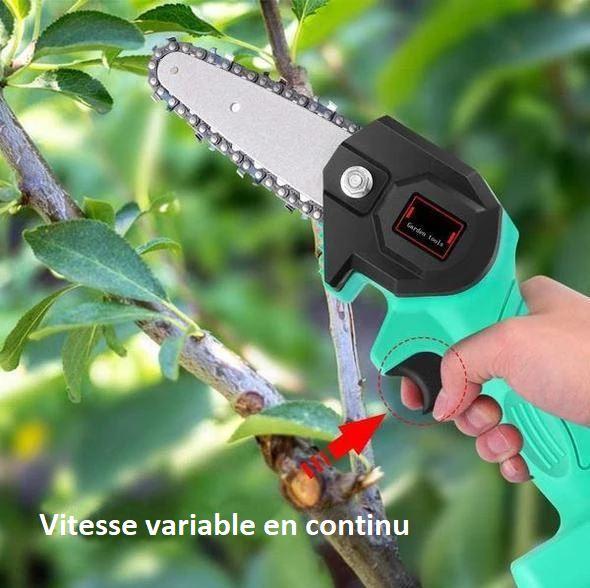 Rechargeable electric mini chainsaw