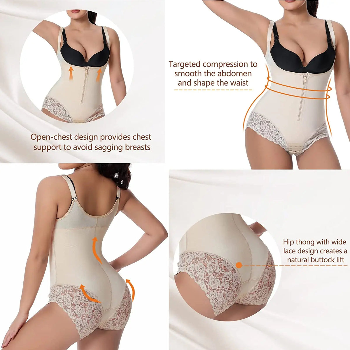Full Body Shaping Suit – High Waist Seamless Supportive Design